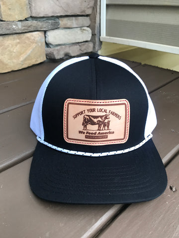 Support Local Farmer ROPE Patch Hat