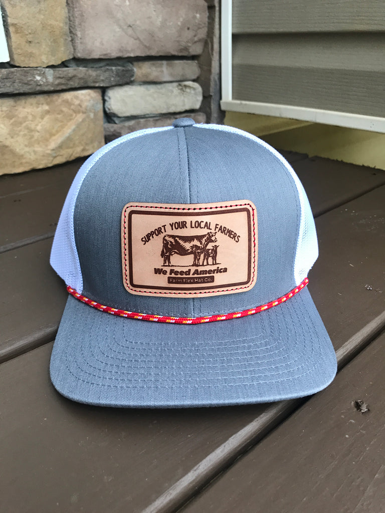 Support Local Farmers ROPE Patch Hat