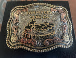 Farm Flex Cattle Company Belt Buckle