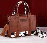 Wrangler Cow Hide Tote Bag/Purse