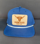 Rope Hat Longhorn Patch