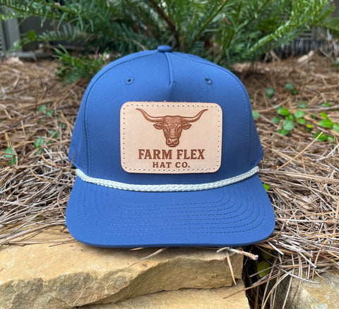Rope Hat Longhorn Patch