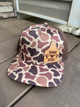 Duck Camo Cow Tag Hat