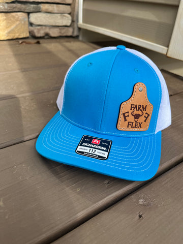 Farm Flex Cow Tag Patch Hat