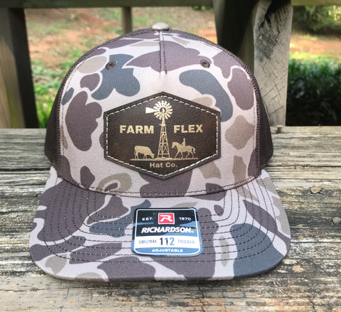 Duck Camo Windmill Patch Hat